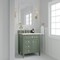 James Martin Vanities Brittany 30in Single Vanity, Smokey Celadon w/ 3 CM Eternal Jasmine Pearl Top 650-V30-SC-3EJP - alternate 2